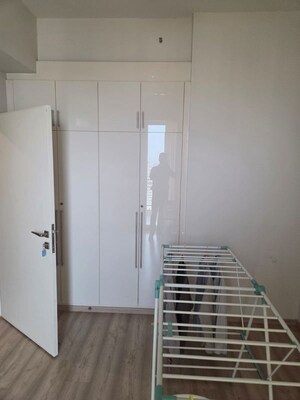 Staircase in 3 BHK Apartment at DLF The Skycourt, Sector 86 – for Rent
