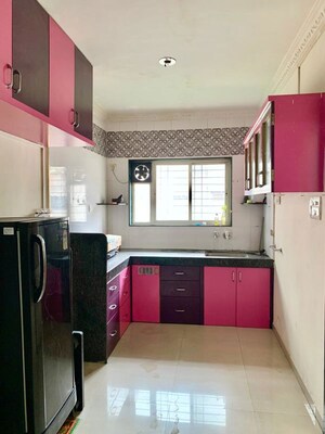 Kitchen in 1 BHK Apartment at Loni Kalbhor – for Rent