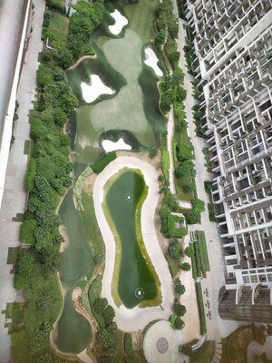 3.5 BHK Apartment – Exterior View View at Emaar Emerald Estate, Sector 65 - for Rent