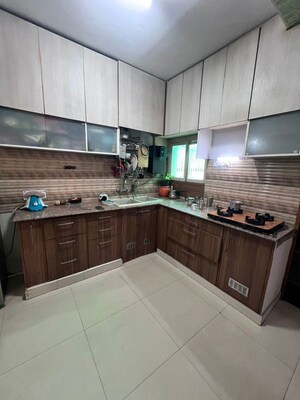 Kitchen in 3 BHK Builder Floor at Auto Market – for Rent