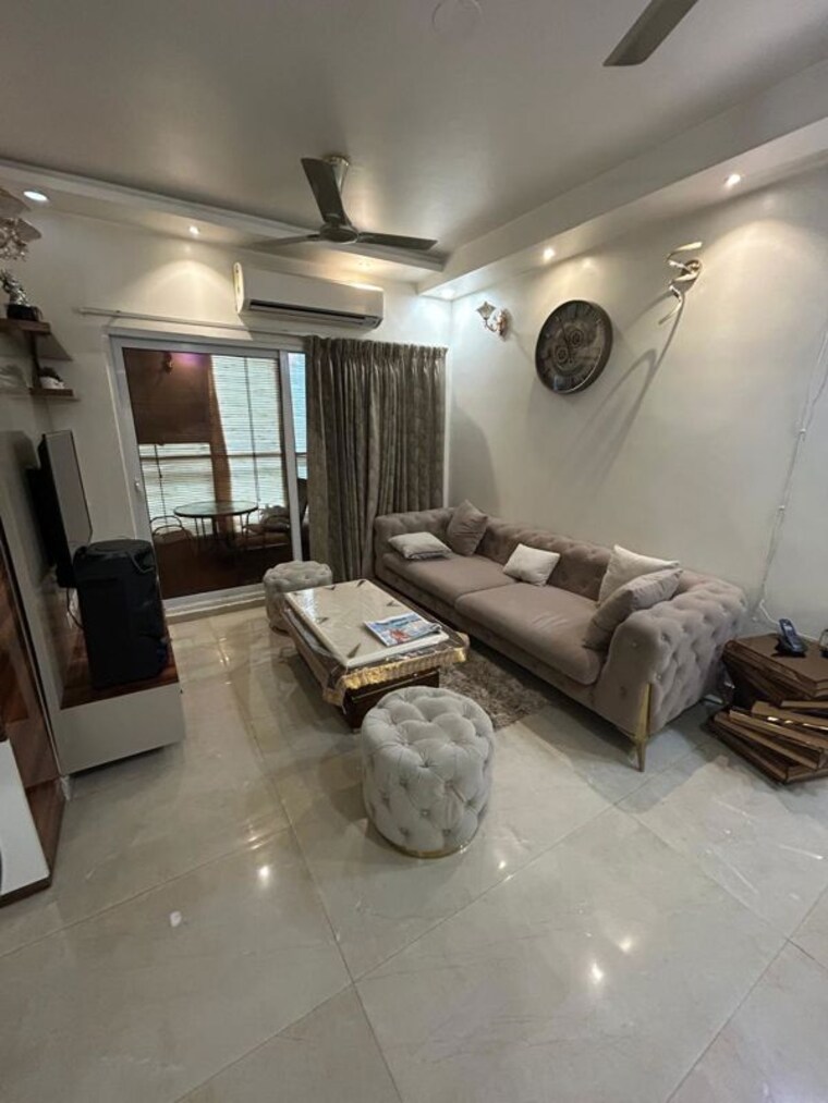 Living Room, aims-golf-city 3 Bedroom 1350 Sq.Ft. Apartment In Sector 75 Noida 10430288