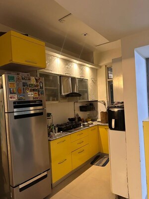Kitchen in 3 BHK Apartment at Aims Golf City, Sector 75 – for Rent