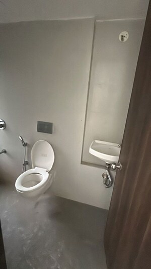 Bathroom in 1 BHK Apartment at Lodha Majiwada Tower 5, Majiwada – for Rent