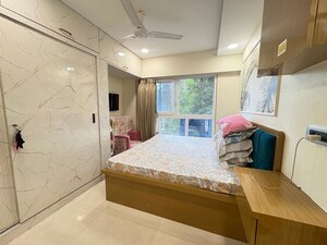 Bedroom in 1 BHK Apartment at Haware Engineers Nehrunagar, Kurla – for Rent