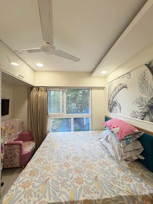 Bedroom in 1 BHK Apartment at Haware Engineers Nehrunagar, Kurla – for Rent