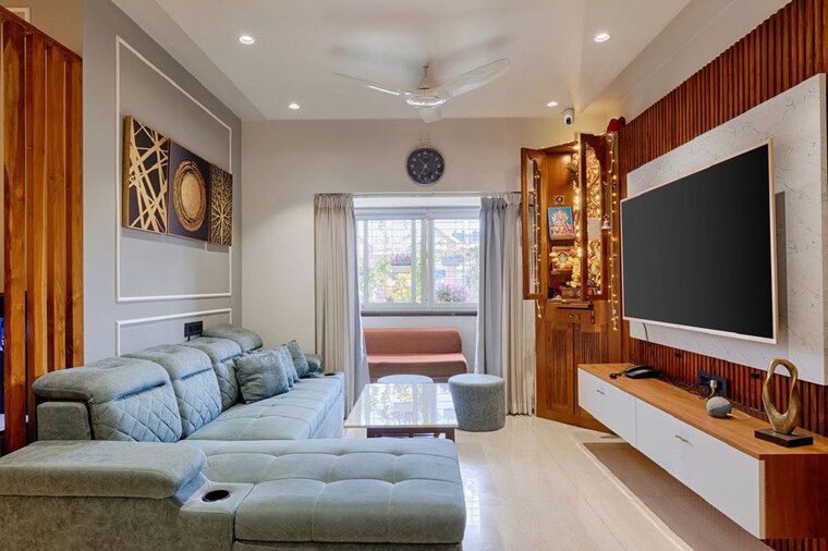 Living Room, emerald-sangolda-residency-villas 3 Bedroom 112 Sq.Mt. Apartment In Porvorim Goa 7952547