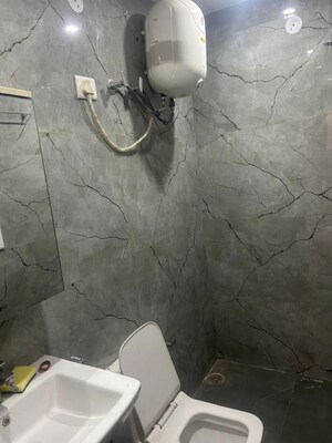 Bathroom in 1 BHK Builder Floor at Orchid Island, Sector 51 – for Rent
