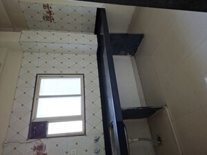Kitchen in 1 BHK Builder Floor at Koregaon – for Rent