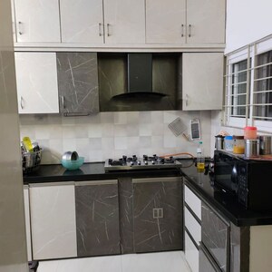 Kitchen in 3 BHK Apartment at Udaya Northend, Kondapur – for Rent