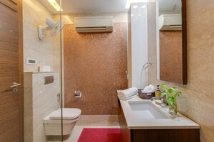 Bathroom in 4 BHK Builder Floor at Anand Niketan – for Sale