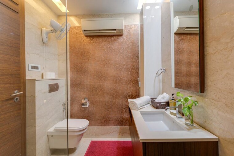 Bathroom, anand niketan 4 Bedroom 400 Sq.Yd. Builder Floor In Anand Niketan Delhi 10430382