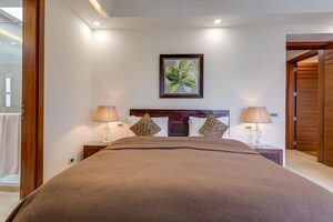 Bedroom in 4 BHK Builder Floor at Anand Niketan – for Sale