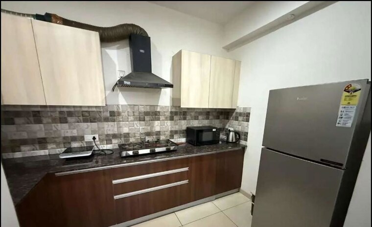 Kitchen, sushma-joynest-moh 2 Bedroom 900 Sq.Ft. Apartment In Bir Chhat Chandigarh 10430391