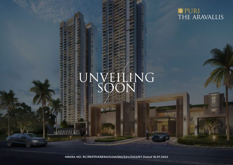 Exterior View, puri-the-aravallis 3 Bedroom 2250 Sq.Ft. Apartment In Sector 61 Gurgaon 10104027