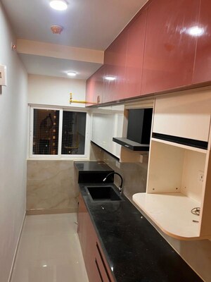 Kitchen in 3 BHK Apartment at Prestige Finsbury Park Regent, Bagaluru – for Rent
