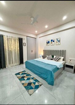 1 BHK + Servant Room Builder Floor For Rent in Palm Residency Chhatarpur