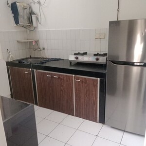 Kitchen in 1 BHK Apartment at Hiranandani Gardens Canna, Powai – for Rent