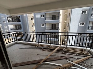 Balcony in 3 BHK Apartment at Praneeth Pranav Solitaire, Bachupally – for Rent