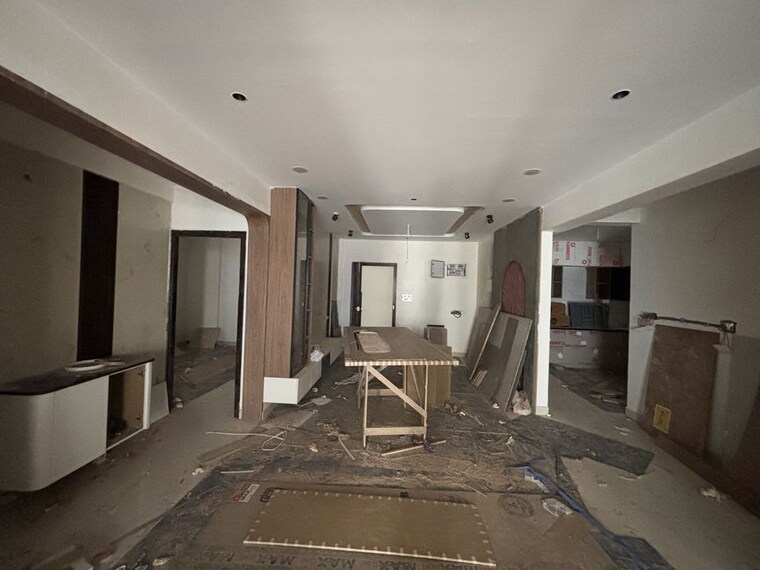 Living Room, praneeth-pranav-solitaire 3 Bedroom 1700 Sq.Ft. Apartment In Bachupally Hyderabad 10430521