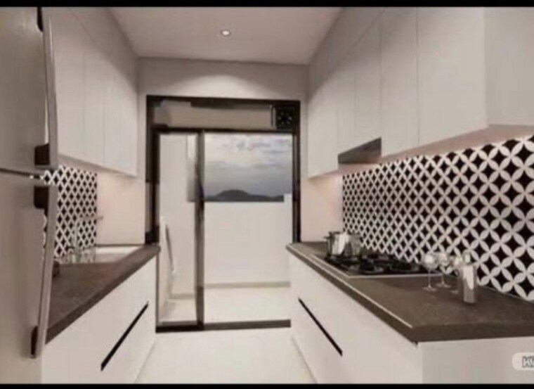 Kitchen, lodha-sterling-tower-k 2 Bedroom 820 Sq.Ft. Apartment In Kolshet Road Thane 10430570