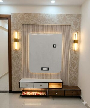 Furnished Amenities in 3 BHK Builder Floor at AJS Heights, Indrapuram – for Rent
