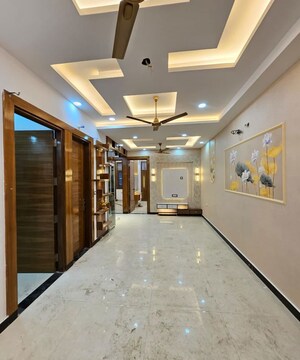 Building Lobby in 3 BHK Builder Floor at AJS Heights, Indrapuram – for Rent