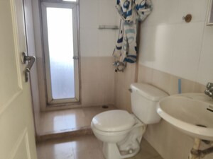 Bathroom in 1 BHK Apartment at Hiranandani Estate Penrith, Ghodbunder Road – for Rent