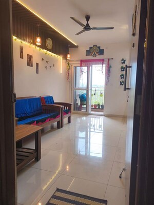 Living Room in 2 BHK Apartment at Salarpuria Sattva Ashraya, Bidadi – for Rent