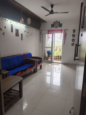 Living Room in 2 BHK Apartment at Salarpuria Sattva Ashraya, Bidadi – for Rent