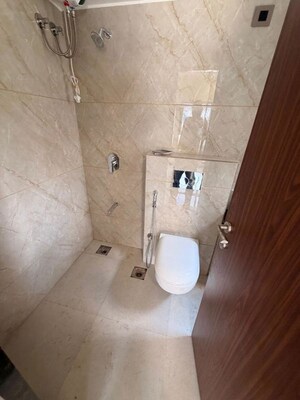 Bathroom in 2 BHK Apartment at Pratham ARC Aura, Andheri West – for Rent
