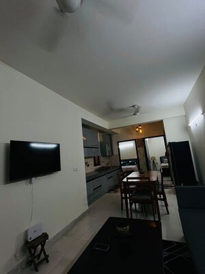 Living Room in 2 BHK Apartment at Amolik Heights, Sector 88 – for Rent