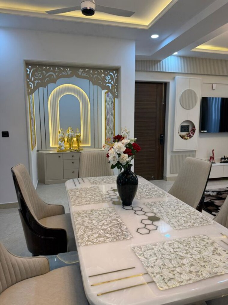 Living Room, crd-golden-castle 3 Bedroom 1800 Sq.Ft. Apartment In Patiala Road Zirakpur 10430608