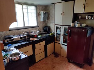 Kitchen in Studio Apartment at Mahatma Society – for Rent