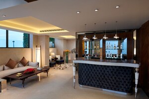 Living Room in 3 BHK Apartment at M3M Golf Estate, Sector 65 – for Sale