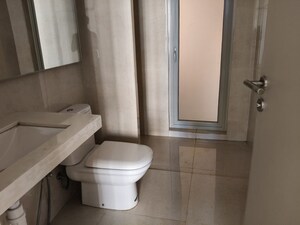 Bathroom in 2 BHK Apartment at Hiranandani Estate Pelican, Ghodbunder Road – for Rent