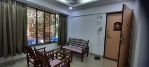 Living Room in 1 BHK Apartment at Sundervan Complex, Andheri West – for Rent