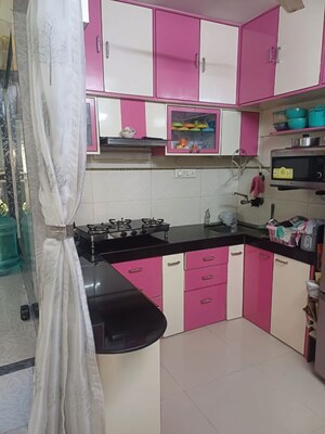 Kitchen in 2 BHK Apartment at Om Sai Plaza, Ghodbunder Road – for Rent