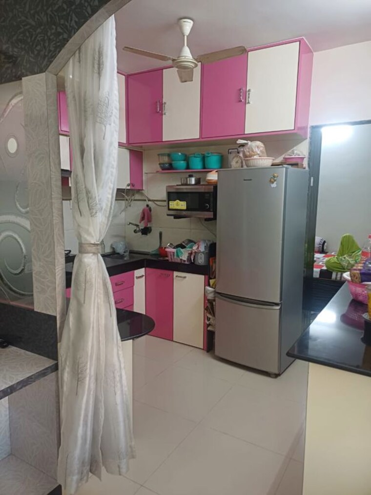Kitchen, om-sai-plaza 2 Bedroom 600 Sq.Ft. Apartment In Ghodbunder Road Thane 10430724