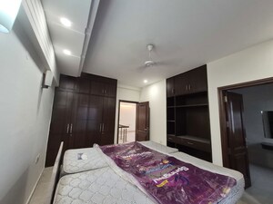 Bedroom in 6 BHK Builder Floor at Sushant Lok I – for Rent
