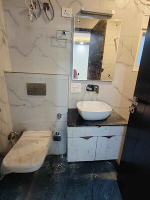 Bathroom in 3 BHK Builder Floor at Malviya Nagar – for Rent