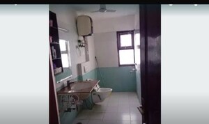 Bathroom in 3.5 BHK Apartment at Golf Gardenia, Alpha Ii Greater Noida – for Rent