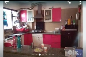 Kitchen in 3.5 BHK Apartment at Golf Gardenia, Alpha Ii Greater Noida – for Rent