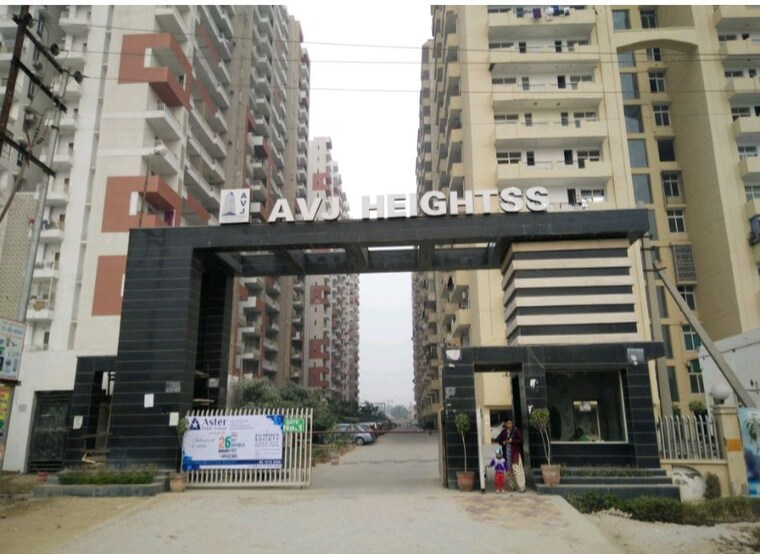 Exterior View, avj-heights 2 Bedroom 1250 Sq.Ft. Apartment In Zeta I Greater Noida Greater Noida 10430826