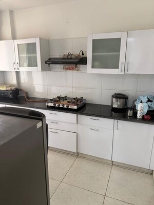 Kitchen in 3 BHK Apartment at Motiaz Royal Citi, Ambala Highway – for Rent