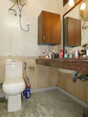 Bathroom in 3 BHK Builder Floor at Greater Kailash I – for Sale
