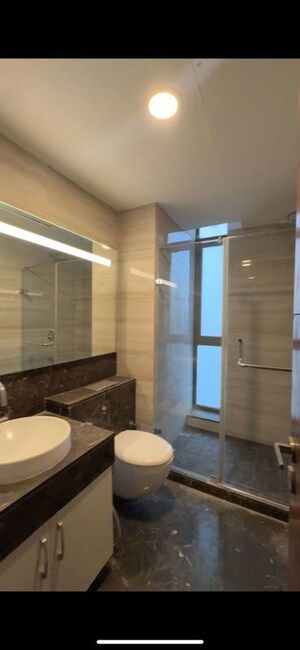 Bathroom in 3 BHK Apartment at M3M Golf Estate, Sector 65 – for Rent