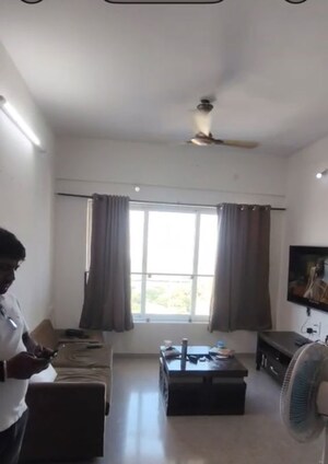 Living Room in 2 BHK Apartment at Romell Aether, Goregaon East – for Rent