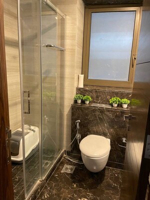 Bathroom in 3 BHK Apartment at M3M Golf Estate, Sector 65 – for Rent