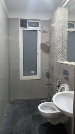 Bathroom in 3 BHK Apartment at Omkar Alta Monte, Malad East – for Rent
