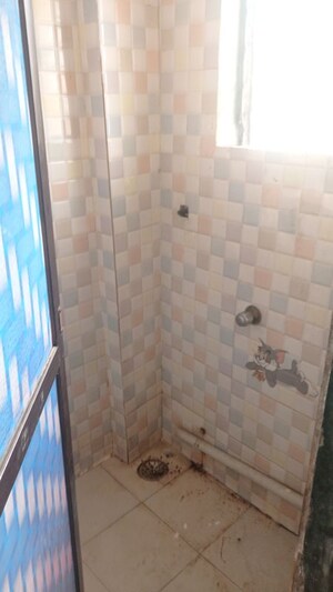 Bathroom in 1 RK Apartment at Annapurna Aarti CHS, Dombivli West – for Rent